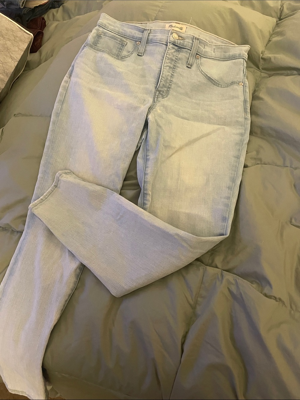 Madewell Light Blue Skinny Jeans ***